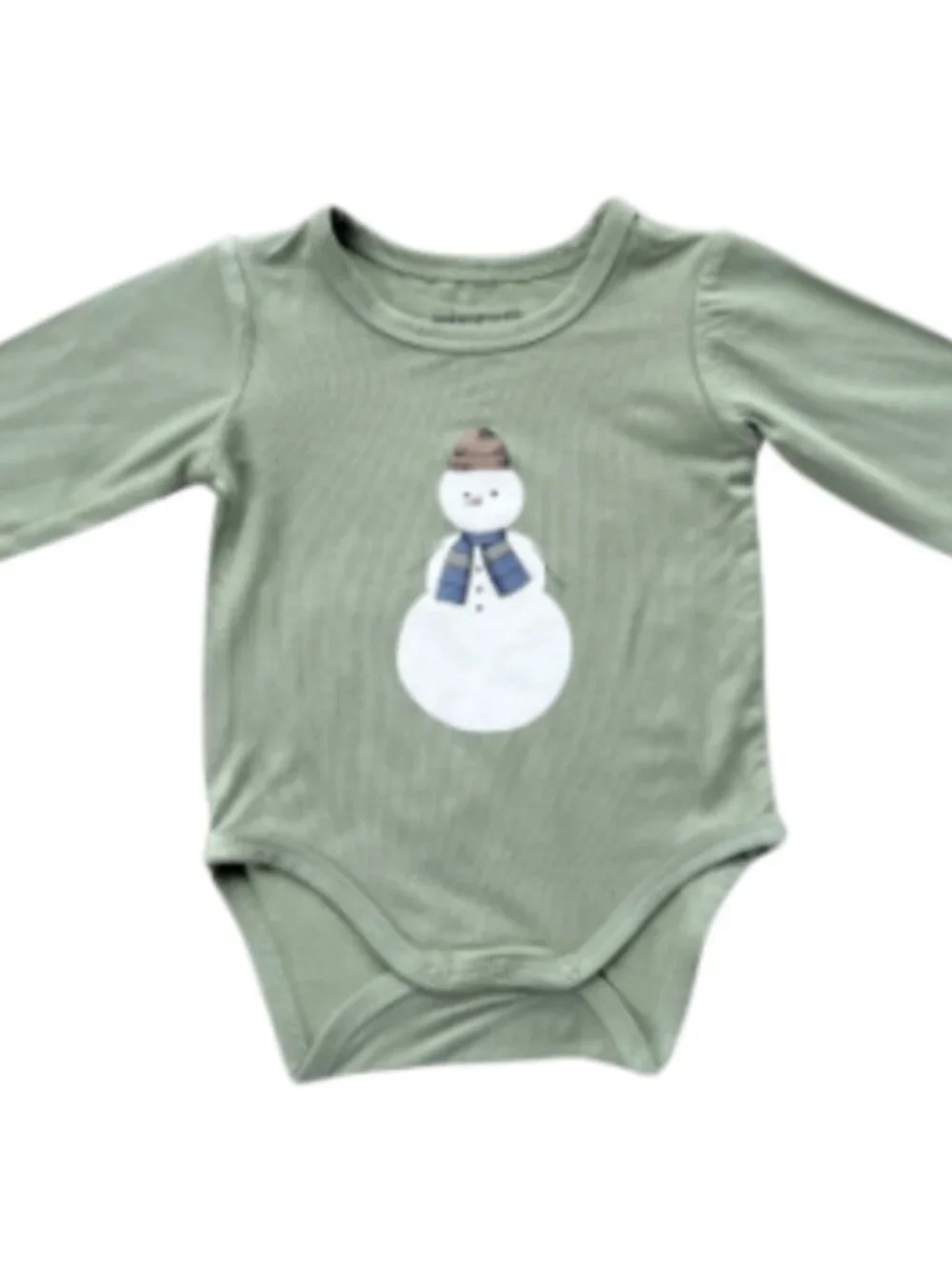 Baby Sprouts - LS Bodysuit (Snowman)